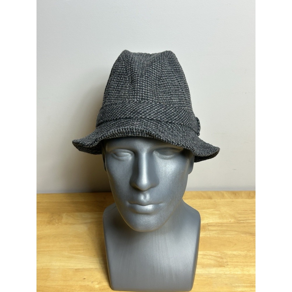 Pendleton Wool Fedora Hat Paper Tag Made‎ In USA A193-009 33816 Size Med